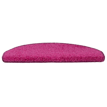 Trapmatten 30 stuks 65x21x4 cm Roze Halfrond Groot
