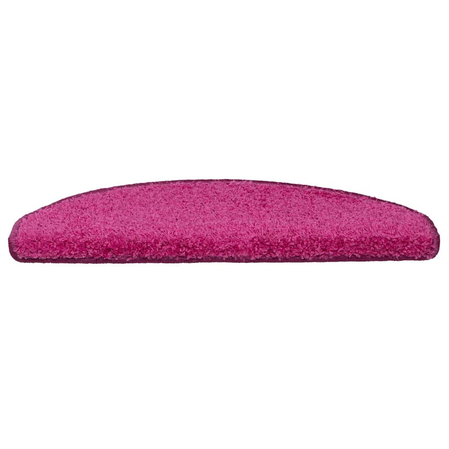 Trapmatten 30 stuks 65x21x4 cm Roze Halfrond Groot
