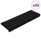 Trapmatten 30 st 65x21x4 cm zwart