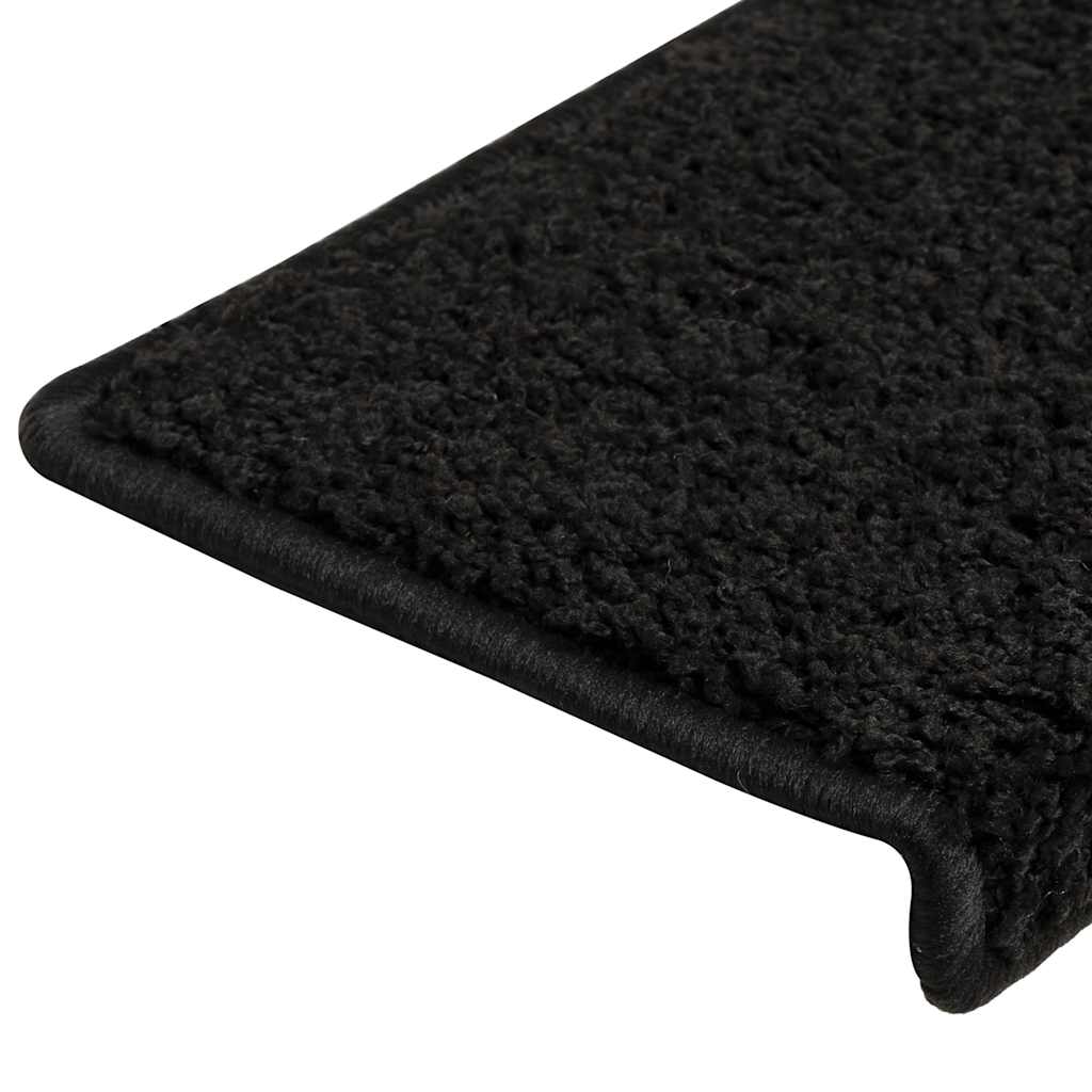 Trapmatten 30 st 65x21x4 cm zwart