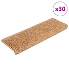 Trapmatten 30 stuks beige 65x21x4 cm