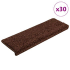 Trapmatten 30 stuks 65x21x4 cm bruin