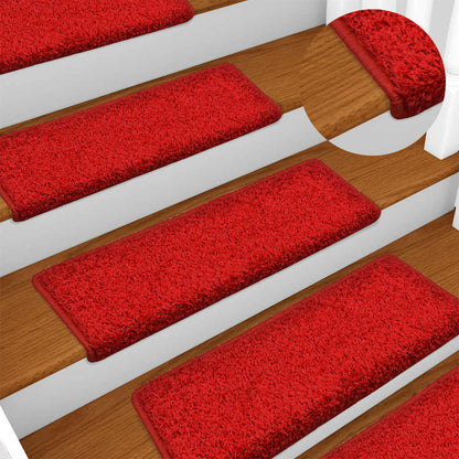 Trapmatten 30 st 65x21x4 cm rood