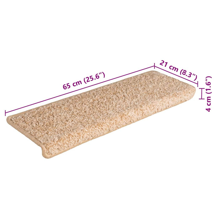 Trapmatten 30 st 65x21x4 cm goudkleurig