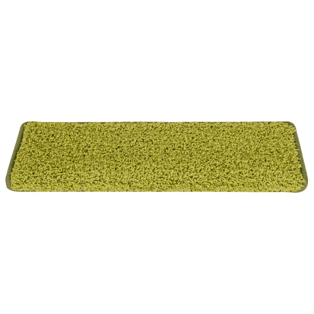 Trapmatten 30 st 65x21x4 cm Groen Rechthoekige Rand