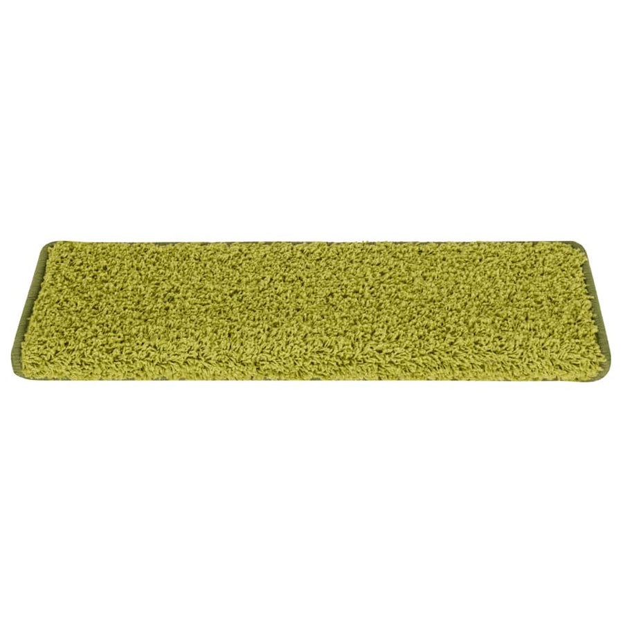 Trapmatten 30 st 65x21x4 cm Groen Rechthoekige Rand