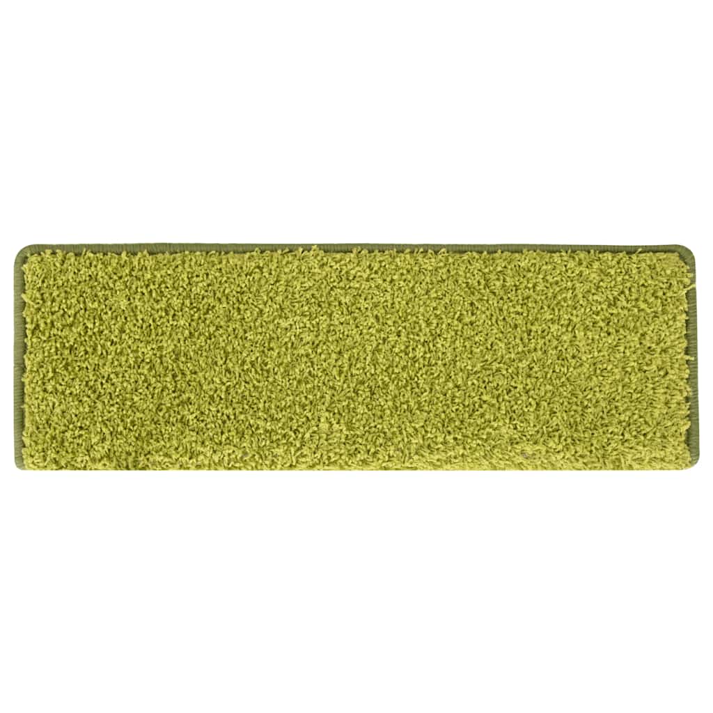 Trapmatten 30 st 65x21x4 cm Groen Rechthoekige Rand