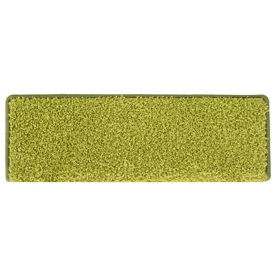 Trapmatten 30 st 65x21x4 cm Groen Rechthoekige Rand