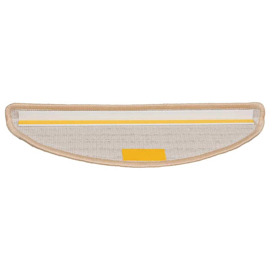 Trapmatten 20 st 56x17x3 cm crèmekleurig