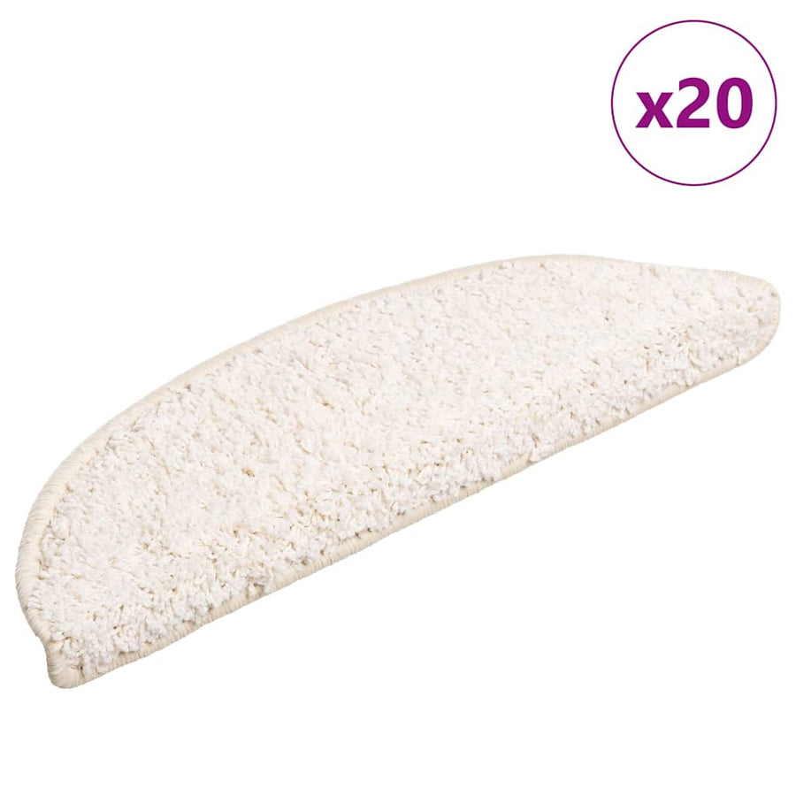 Trapmatten 20 st 56x17x3 cm wit