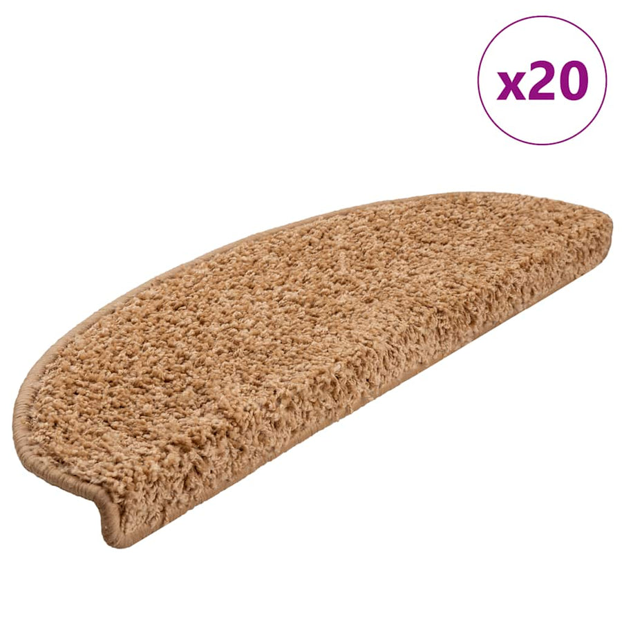 Trapmatten 20 st 65x21x4 cm beige