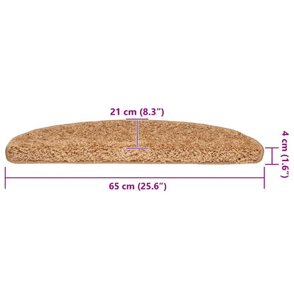 Trapmatten 20 st 65x21x4 cm beige