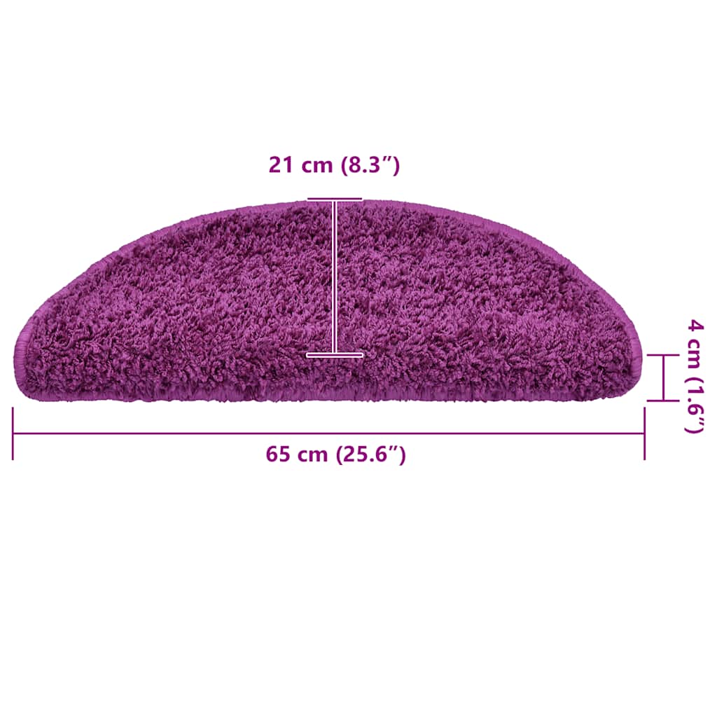 Trapmatten Paars 20 65 x 21 x 4 cm Violet