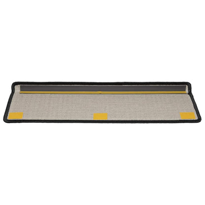 Trapmatten 20 st 65x21x4 cm zwart