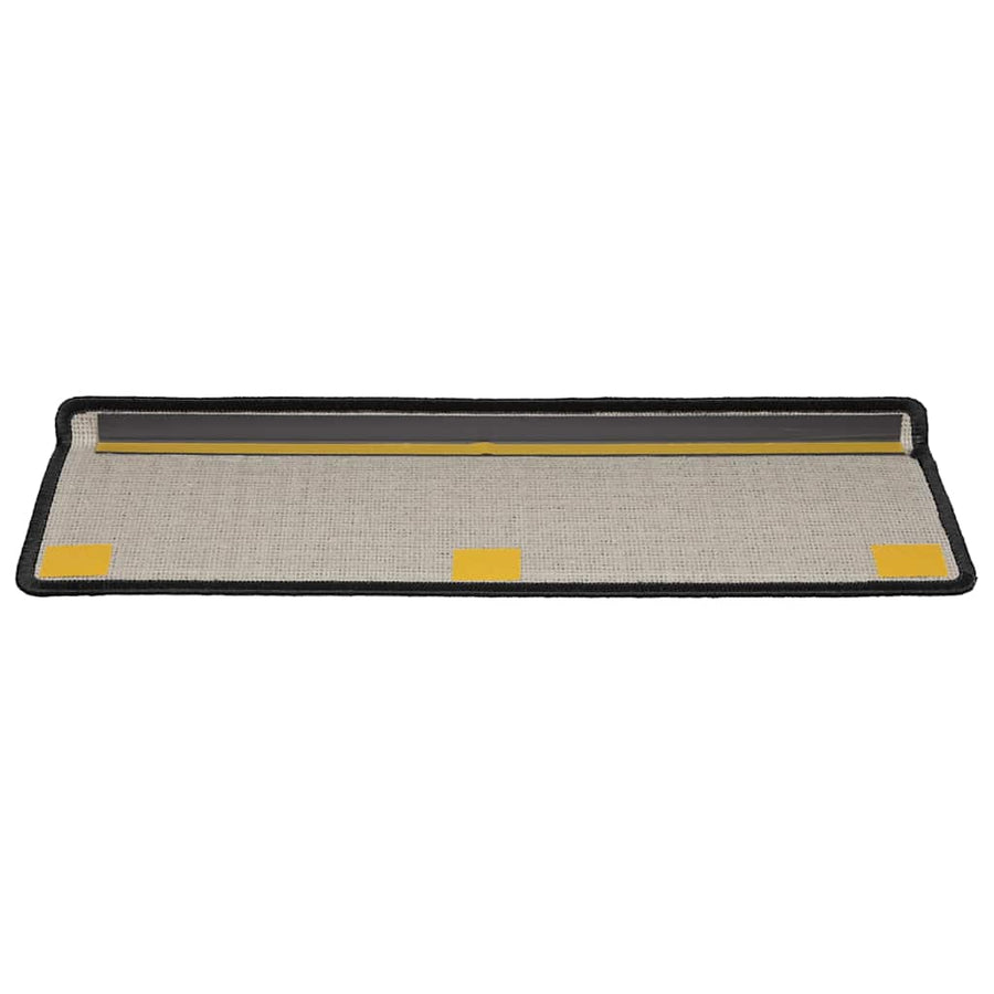 Trapmatten 20 st 65x21x4 cm zwart