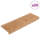 Trapmatten 20 stuks 65x21x4 cm beige
