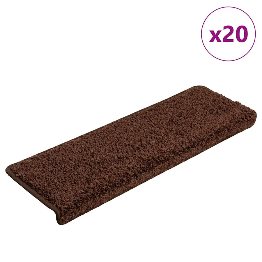 Trapmatten 20 st 65x21x4 cm bruin
