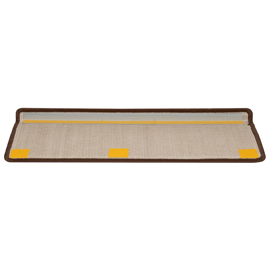 Trapmatten 20 st 65x21x4 cm bruin