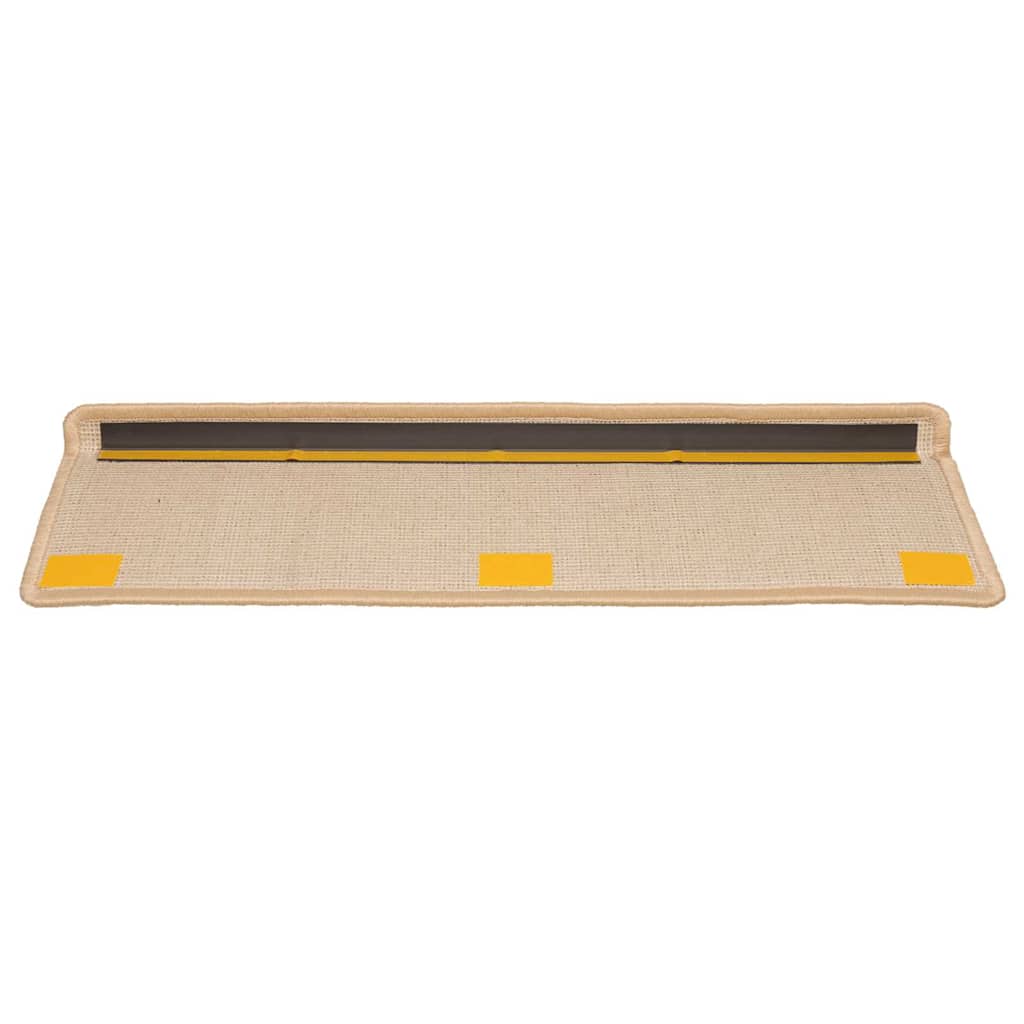 Trapmatten 20 st 65x21x4 cm crèmekleurig