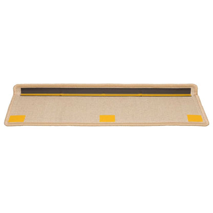 Trapmatten 20 st 65x21x4 cm crèmekleurig