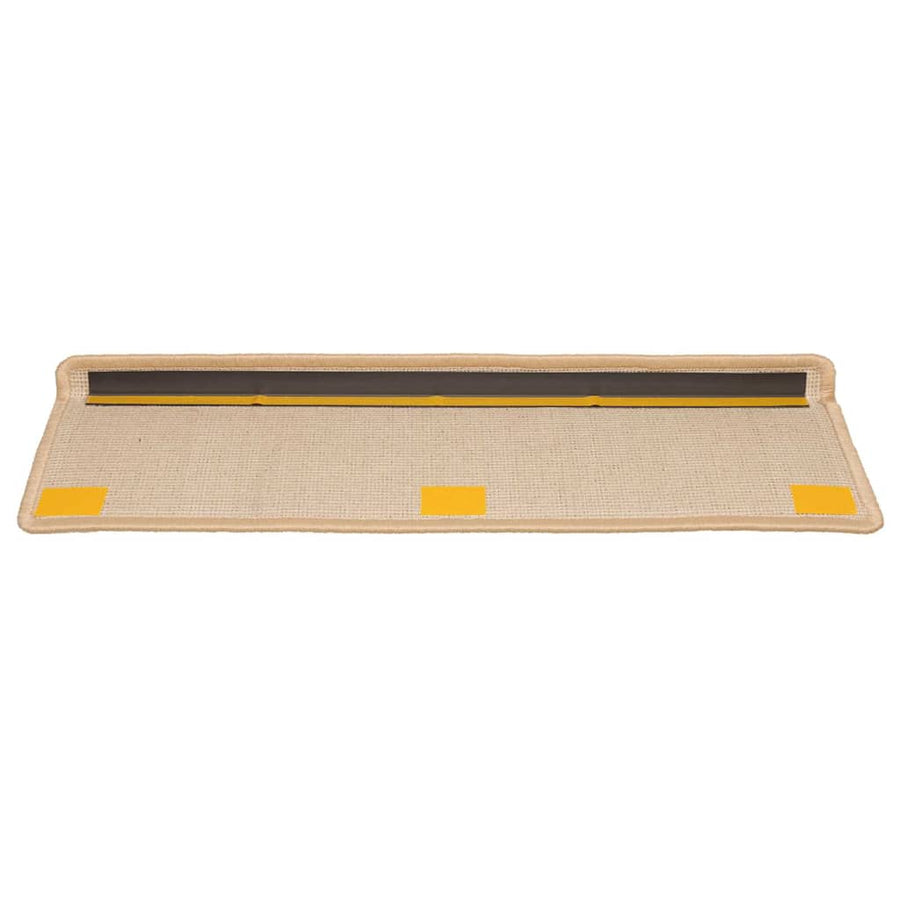 Trapmatten 20 st 65x21x4 cm crèmekleurig