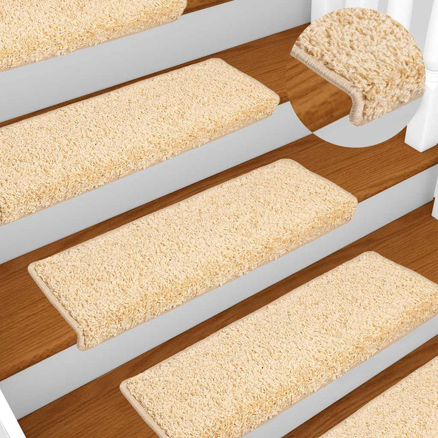 Trapmatten 20 st 65x21x4 cm crèmekleurig