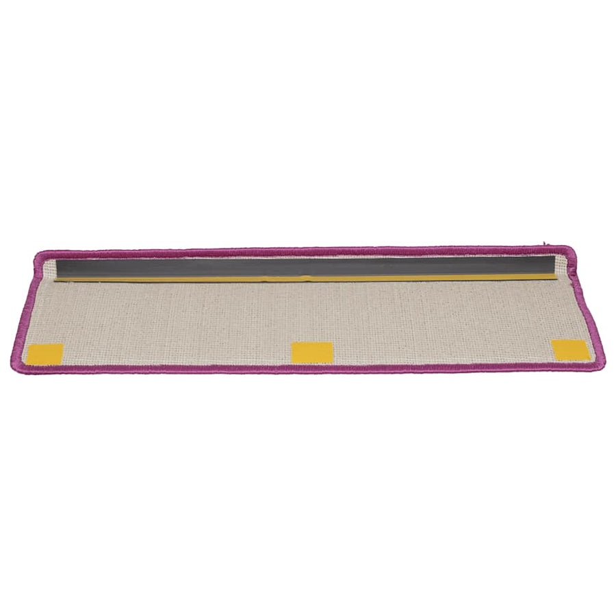 Trapmatten 20 st 65x21x4 cm paars