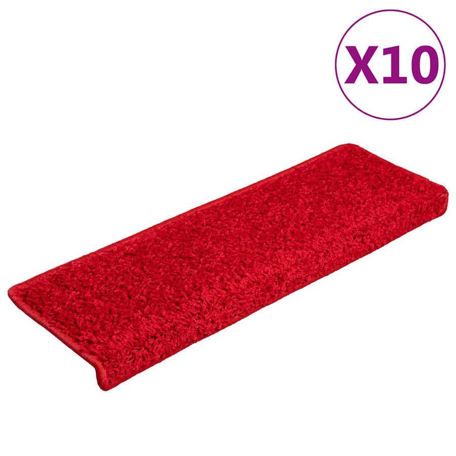 Trapmatten 20 st 65x21x4 cm rood