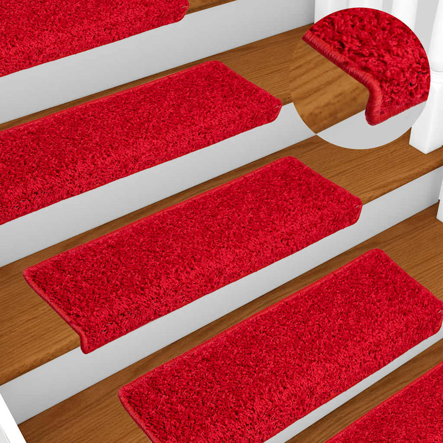 Trapmatten 20 st 65x21x4 cm rood