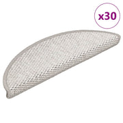 Trapmatten zelfklevend 30 st 56x17x3 cm platina