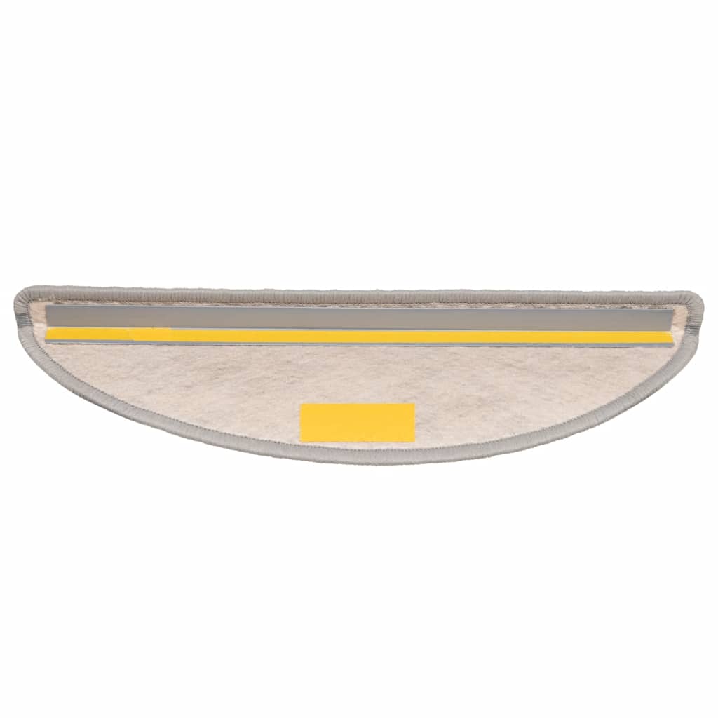 Trapmatten zelfklevend Sisal-Look 30 st 56x17x3 cm Platina