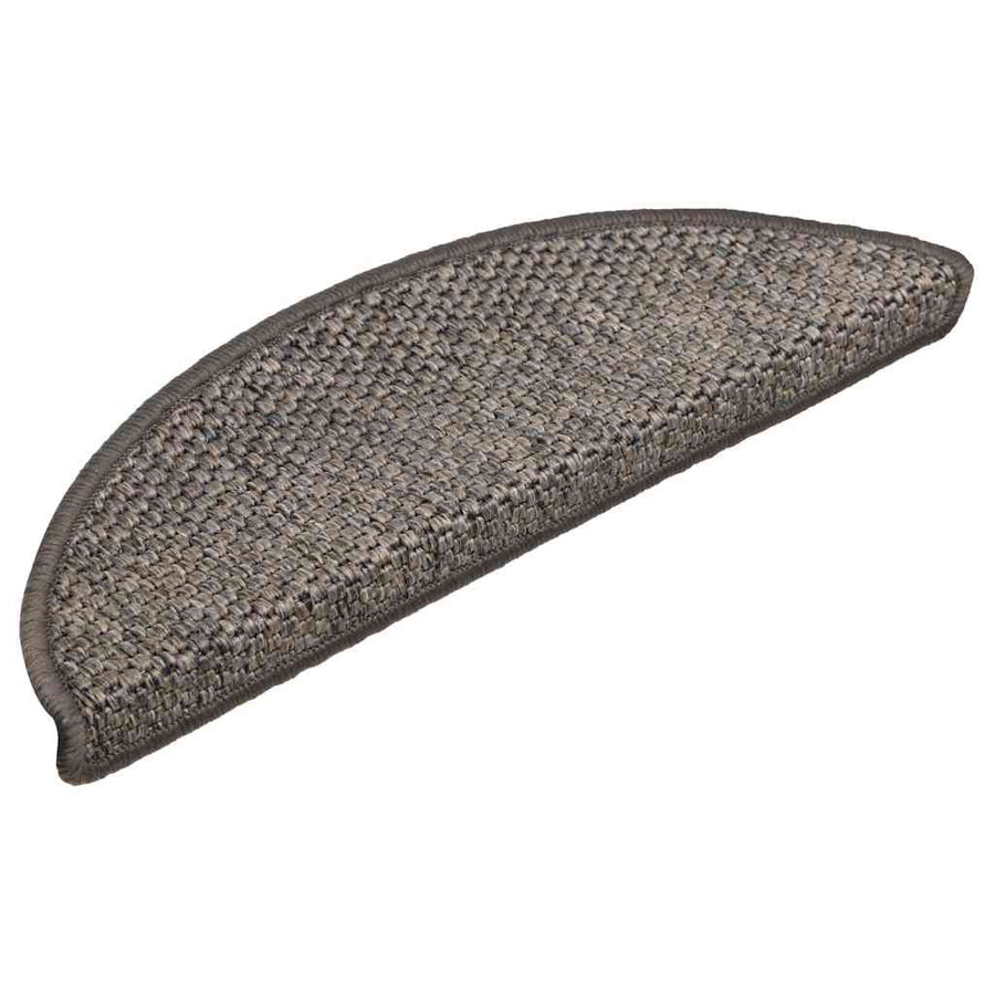 Trapmatten zelfklevend Sisal-Look 30 st 56x17x3 cm bruin beige