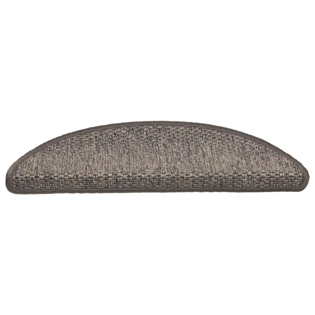 Trapmatten zelfklevend Sisal-Look 30 st 56x17x3 cm bruin beige