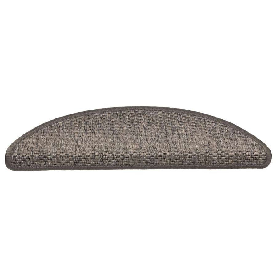 Trapmatten zelfklevend Sisal-Look 30 st 56x17x3 cm bruin beige