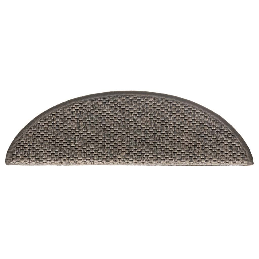 Trapmatten zelfklevend Sisal-Look 30 st 56x17x3 cm bruin beige