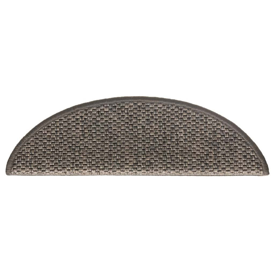 Trapmatten zelfklevend Sisal-Look 30 st 56x17x3 cm bruin beige
