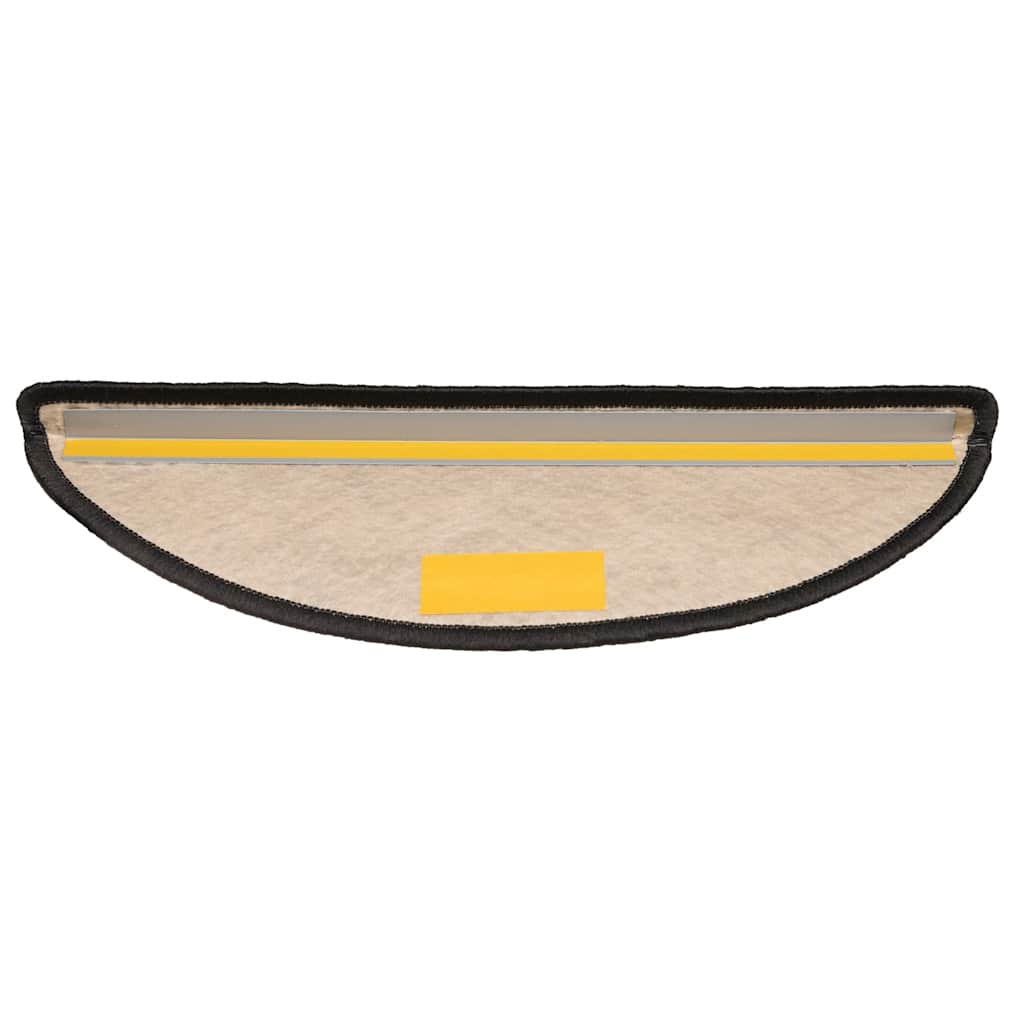 Trapmatten zelfklevend Sisal-Look 30 st 56x17x3 cm antraciet