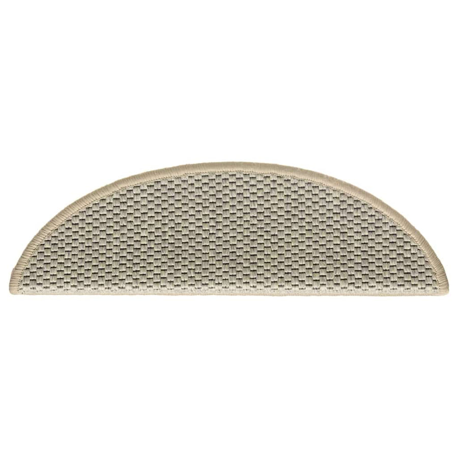 Trapmatten zelfklevend Sisal-Look 30 st 56x17x3 cm lichtgroen