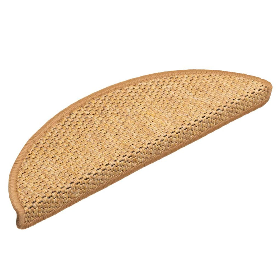 Trapmatten Zelfklevend Sisal-Look 30 stuks 56x17x3 cm Sisal