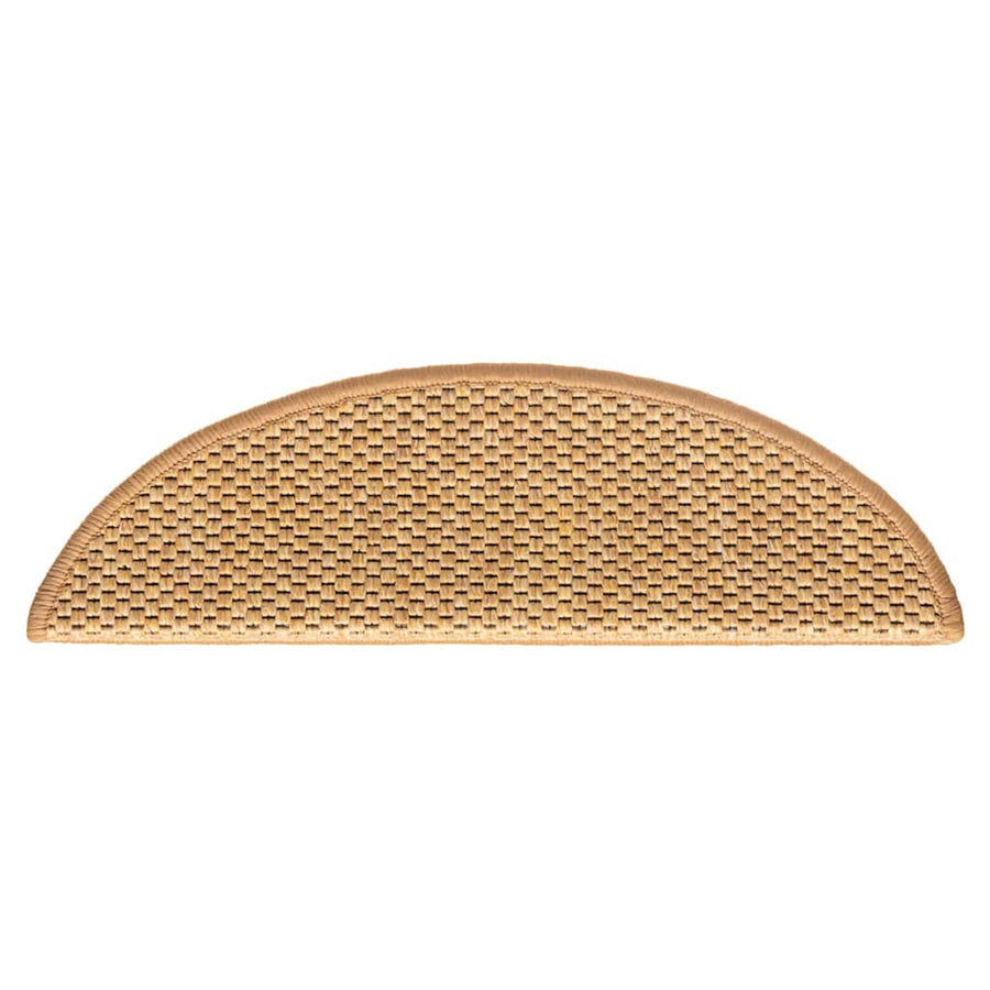Trapmatten Zelfklevend Sisal-Look 30 stuks 56x17x3 cm Sisal