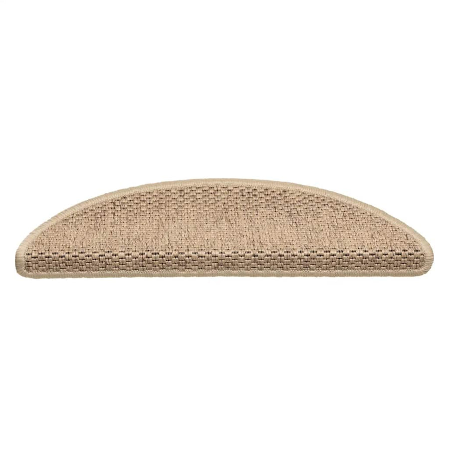 Trapmatten zelfklevend Sisal-Look 30 st 56x17x3 cm zand