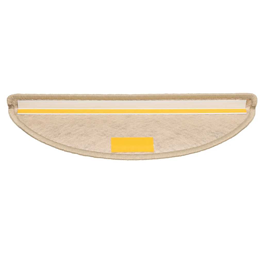 Trapmatten zelfklevend Sisal-Look 30 st 56x17x3 cm zand
