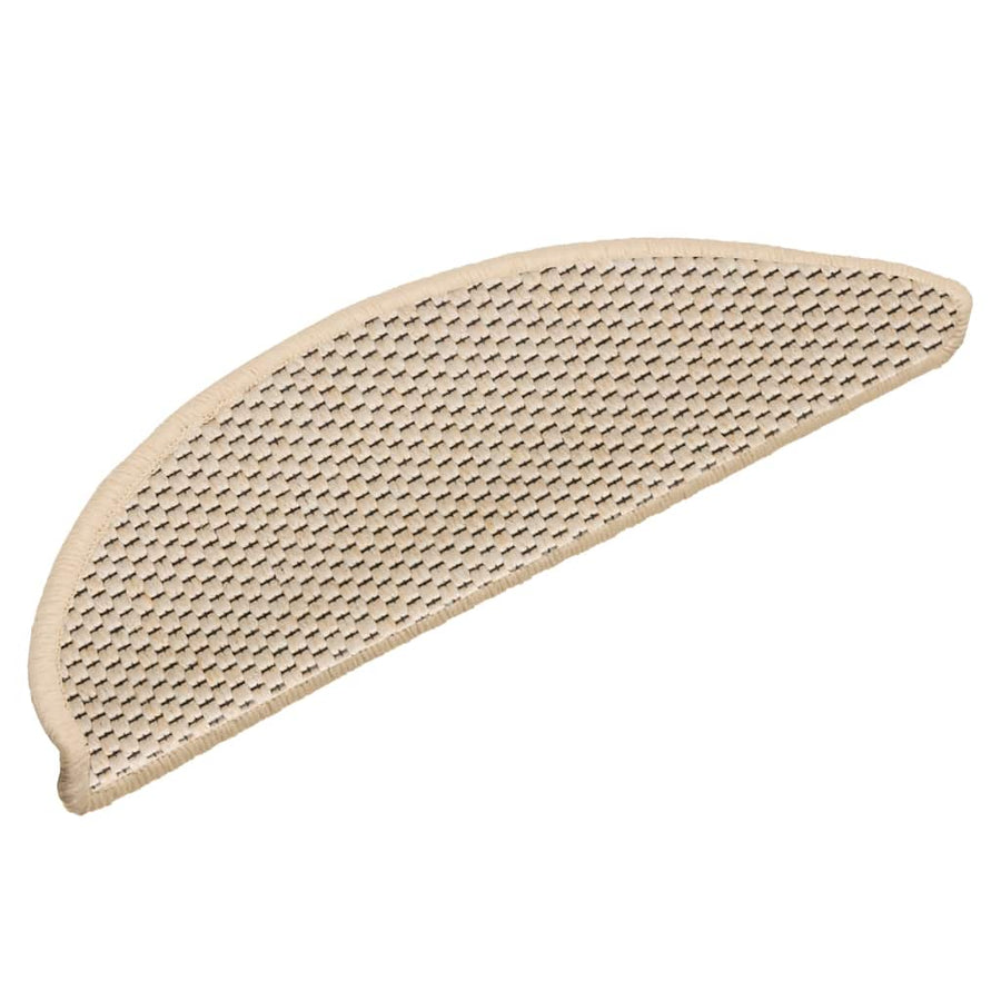 Trapmatten zelfklevend Sisal-Look 30 st 56x17x3 cm Berber