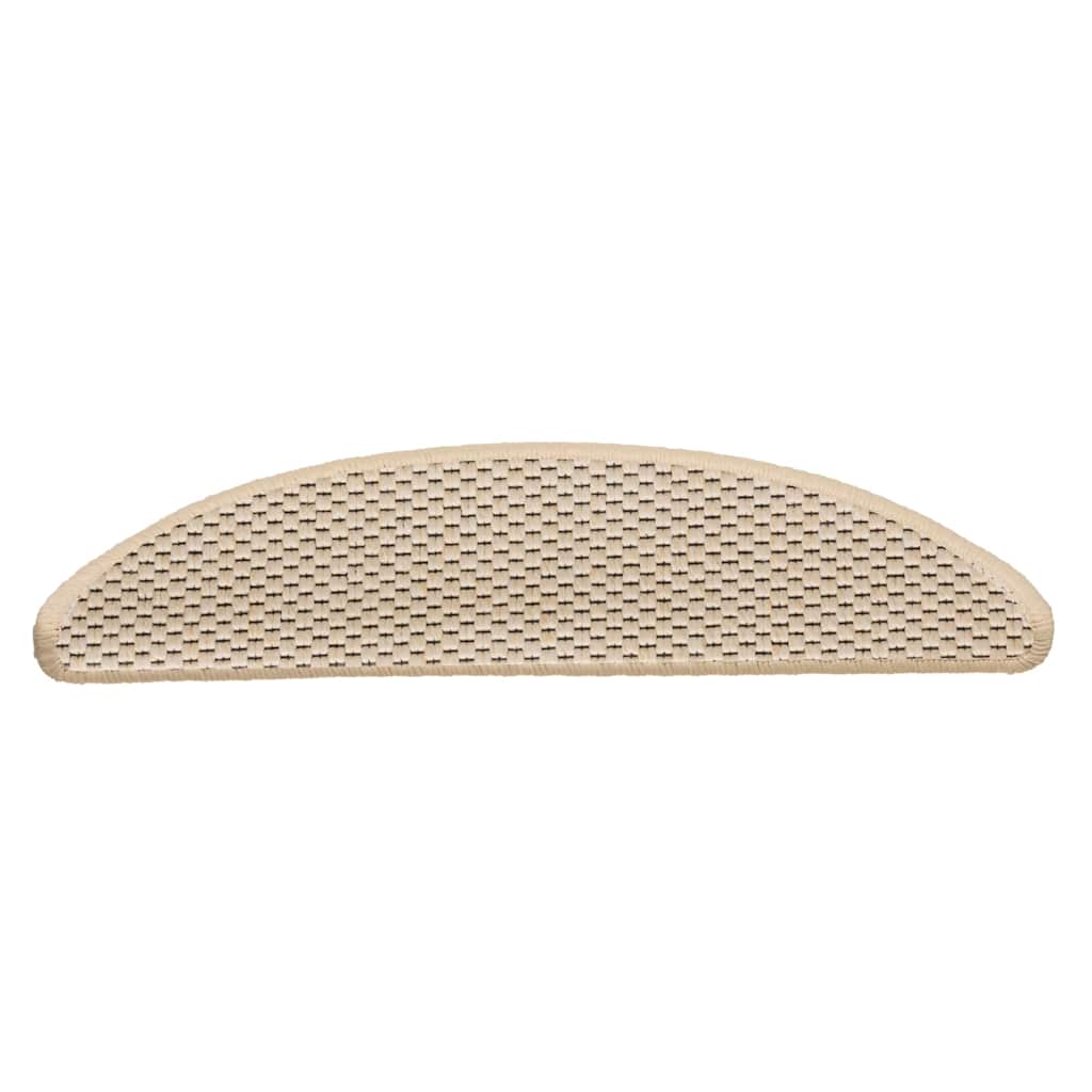 Trapmatten zelfklevend Sisal-Look 30 st 56x17x3 cm Berber