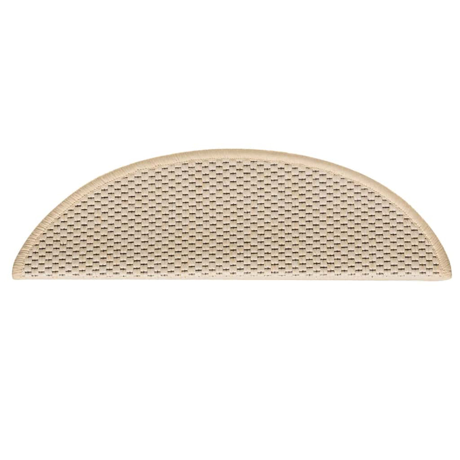 Trapmatten zelfklevend Sisal-Look 30 st 56x17x3 cm Berber