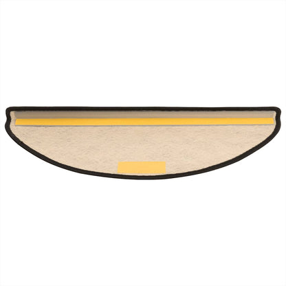 Trapmatten zelfklevend Sisal-Look 30 st 65x21x4 cm antraciet