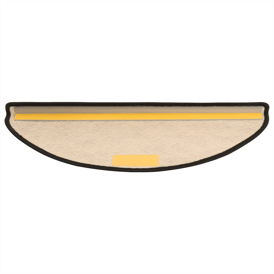 Trapmatten zelfklevend Sisal-Look 30 st 65x21x4 cm antraciet