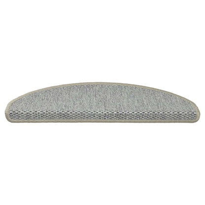Trapmatten zelfklevend Sisal-Look 30 st 65x21x4 cm lichtgroen
