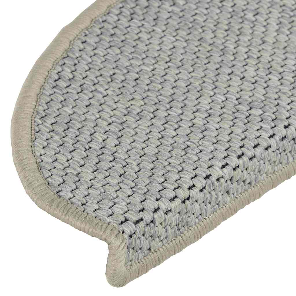 Trapmatten zelfklevend Sisal-Look 30 st 65x21x4 cm lichtgroen