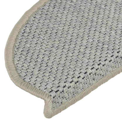 Trapmatten zelfklevend Sisal-Look 30 st 65x21x4 cm lichtgroen